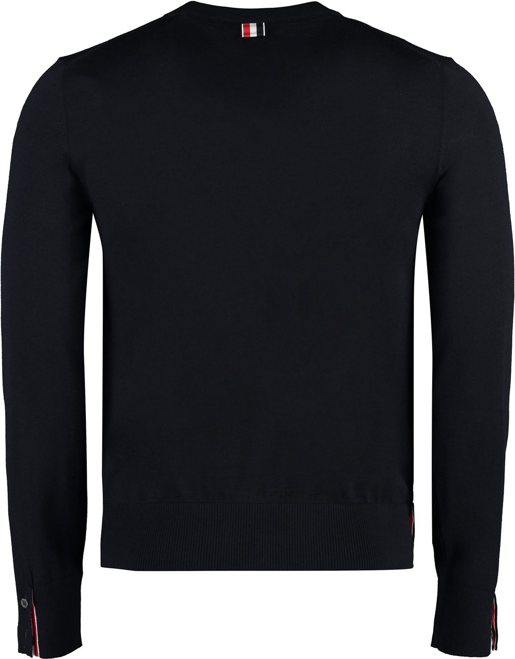 Thom Browne Virgin wool crew-neck sweater Blauw
