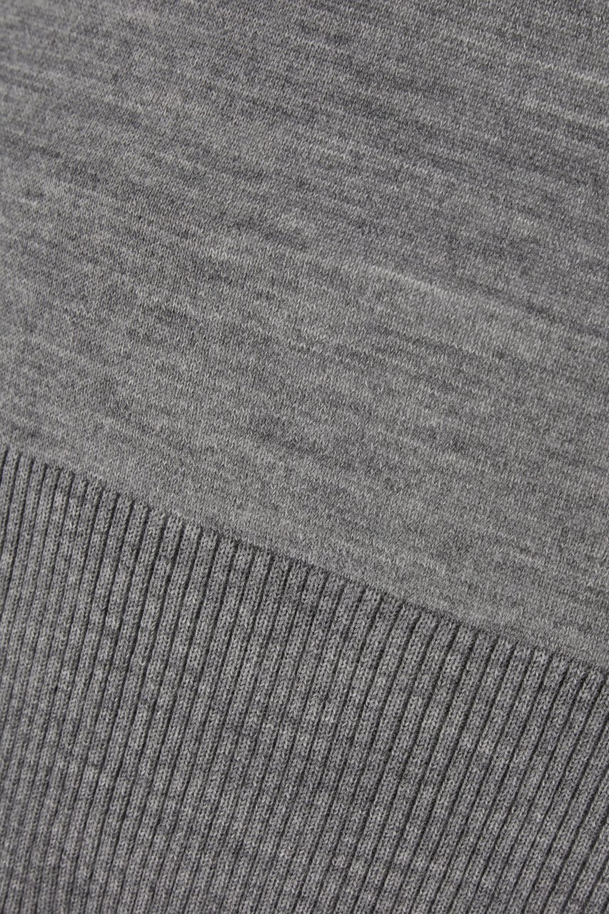 Thom Browne Thom Browne Grey wool blend sweater Grijs