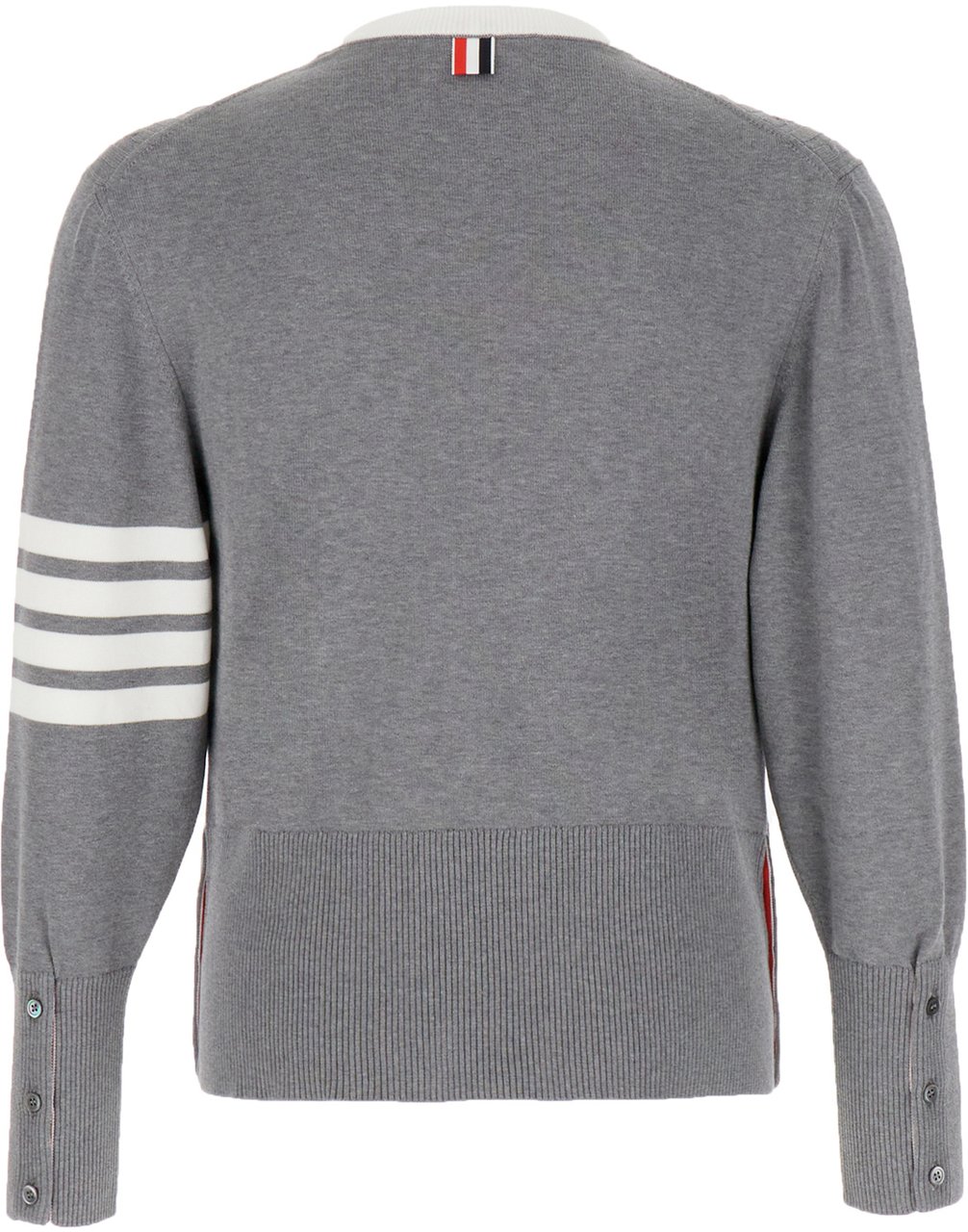 Thom Browne Thom Browne Grey cotton sweatshirt Grijs
