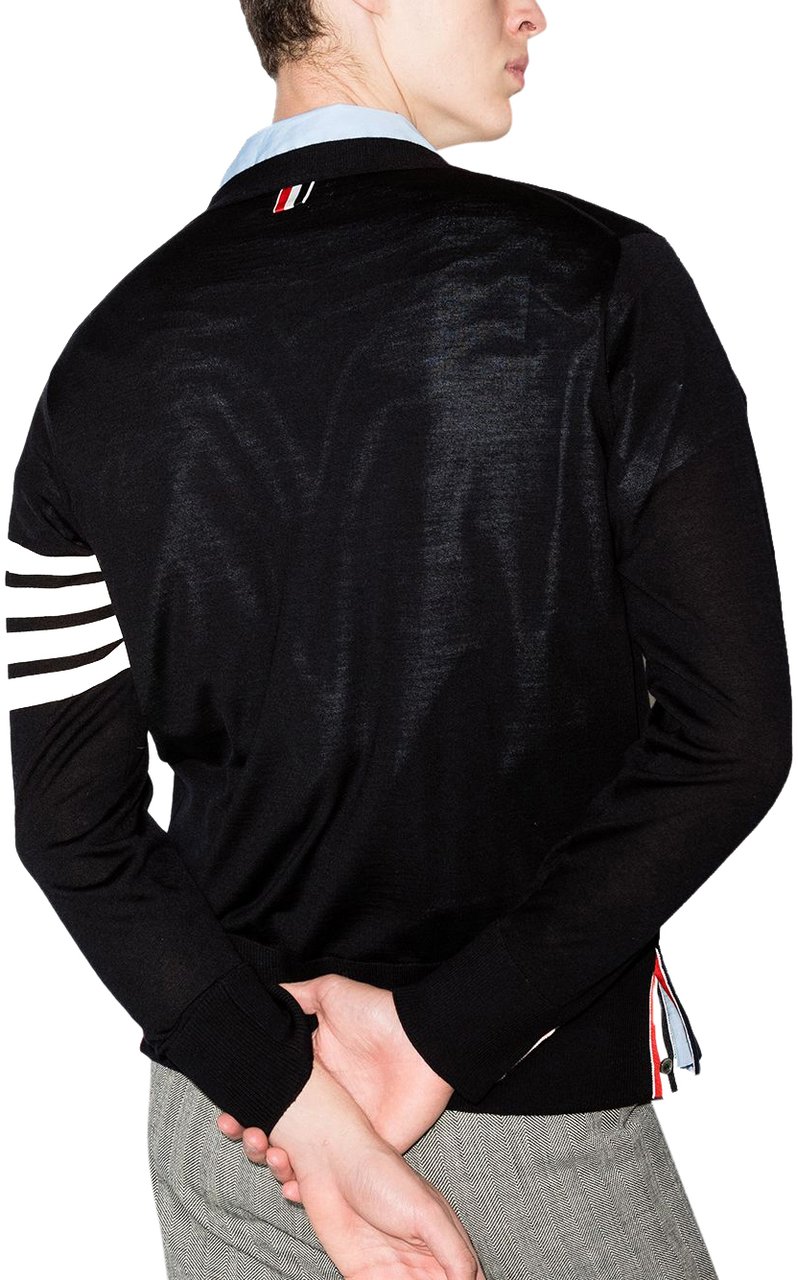 Thom Browne Sweaters Blue Blauw