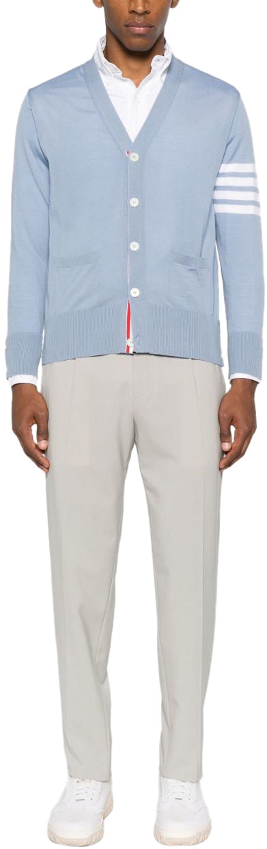 Thom Browne Sweaters Clear Blue Blauw