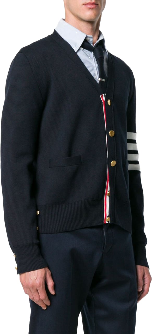 Thom Browne Sweaters Blue Blauw