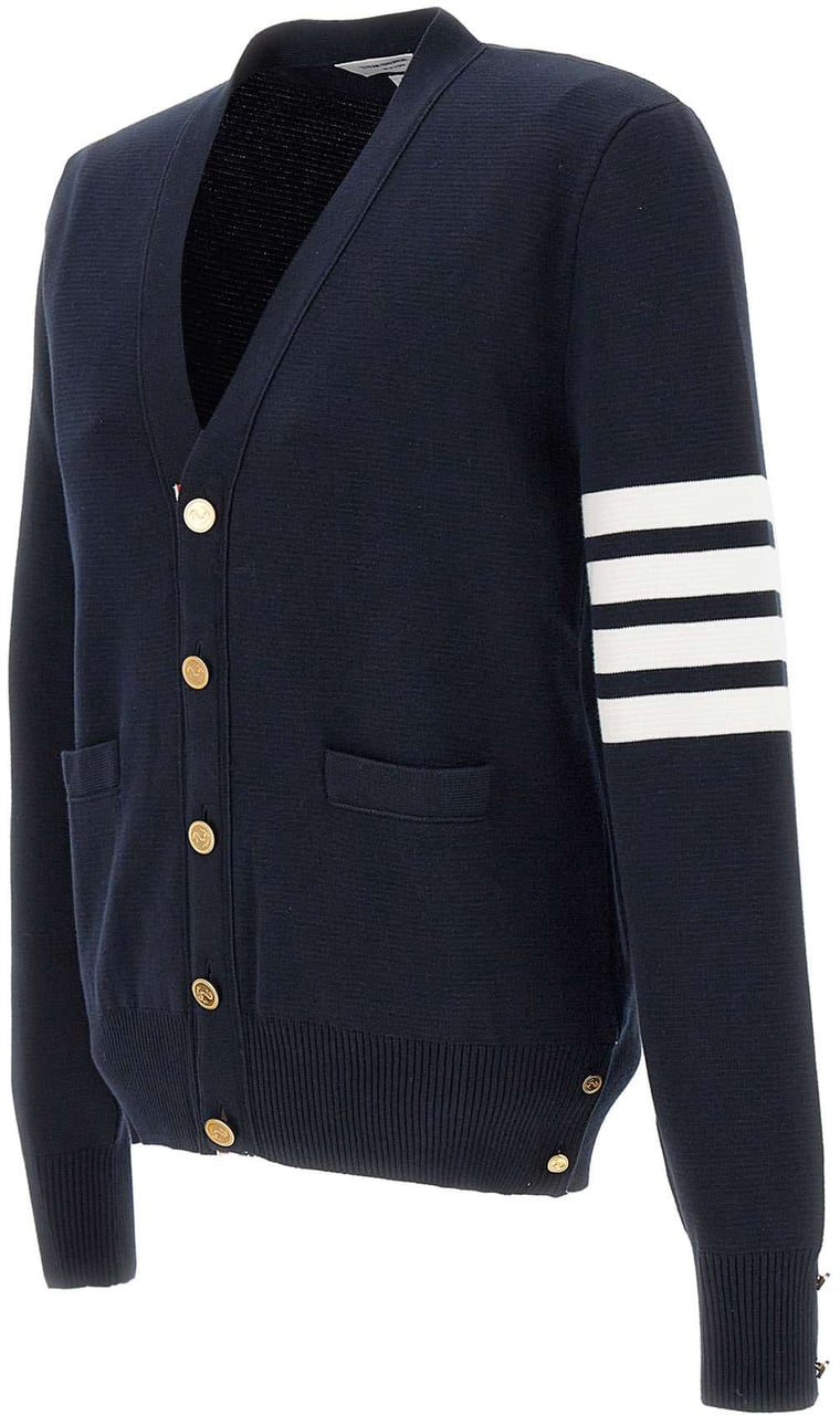 Thom Browne Sweaters Blue Navy