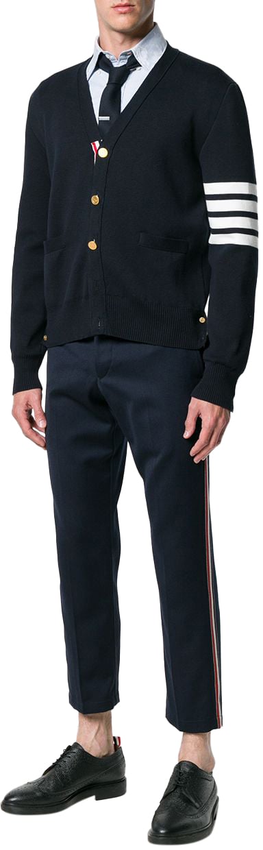 Thom Browne Sweaters Blue Blauw