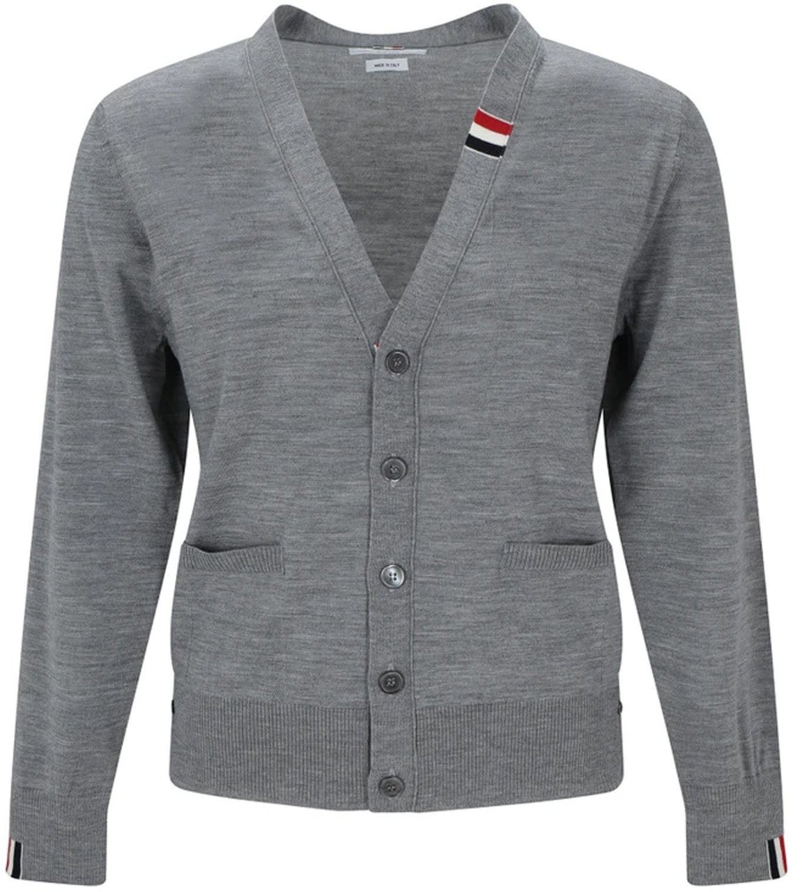 Thom Browne Thom Browne Wool Cardigan Grijs