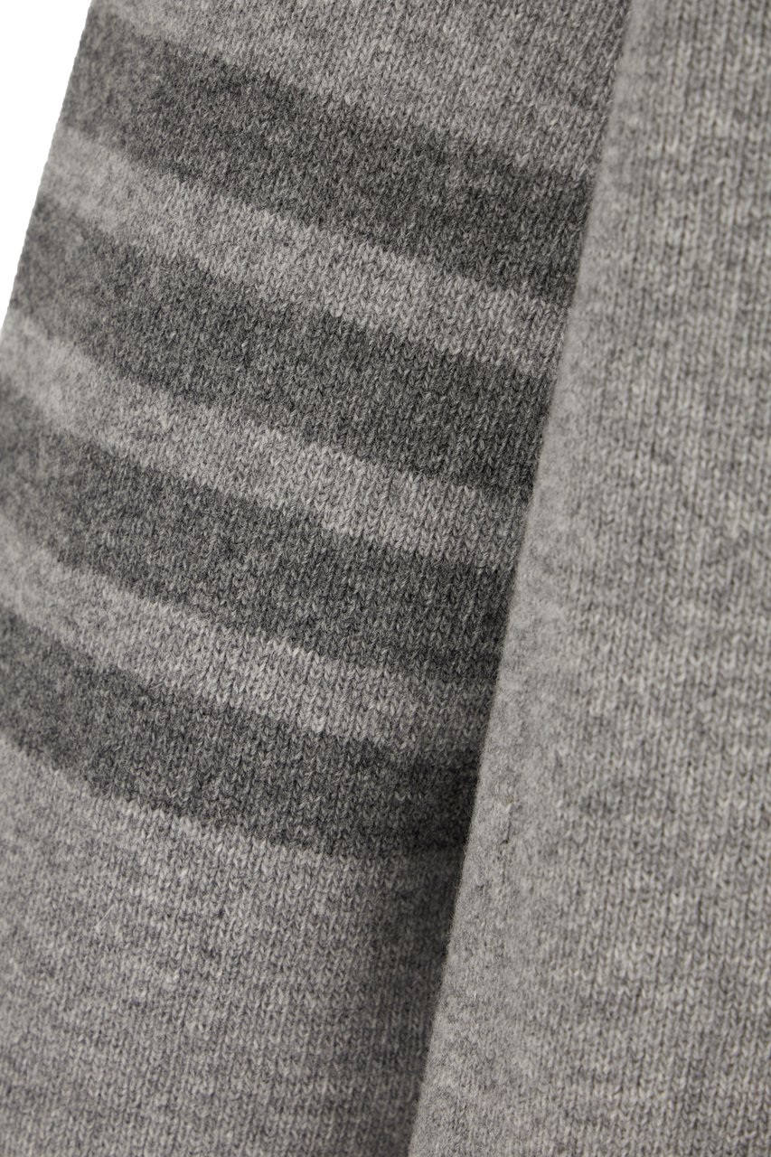 Thom Browne Thom Browne Grey wool cardigan Grijs