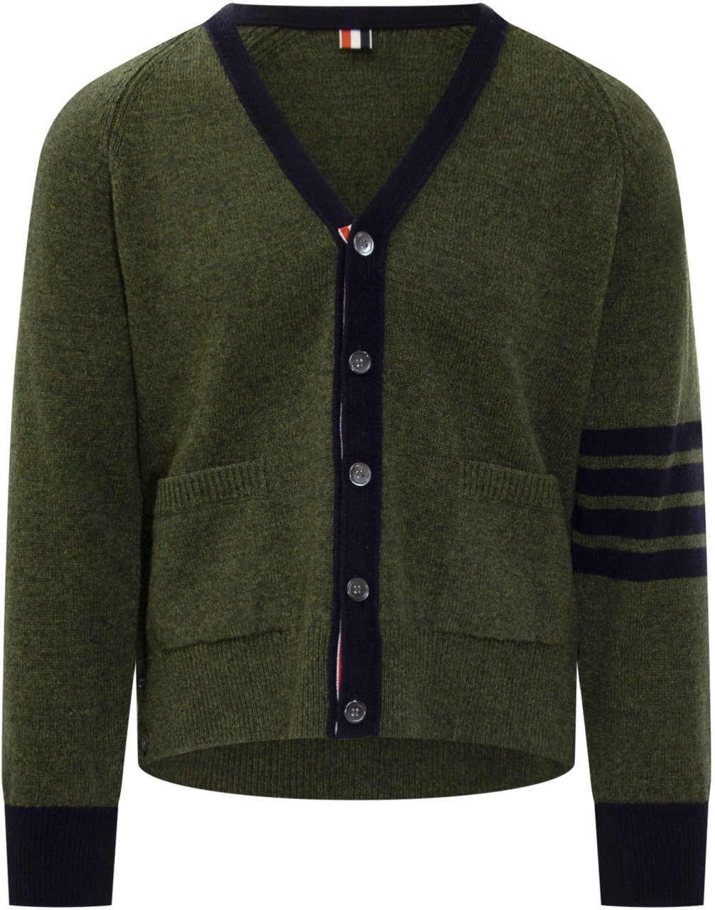 Thom Browne Cardigan Thom Browne Donkergroen