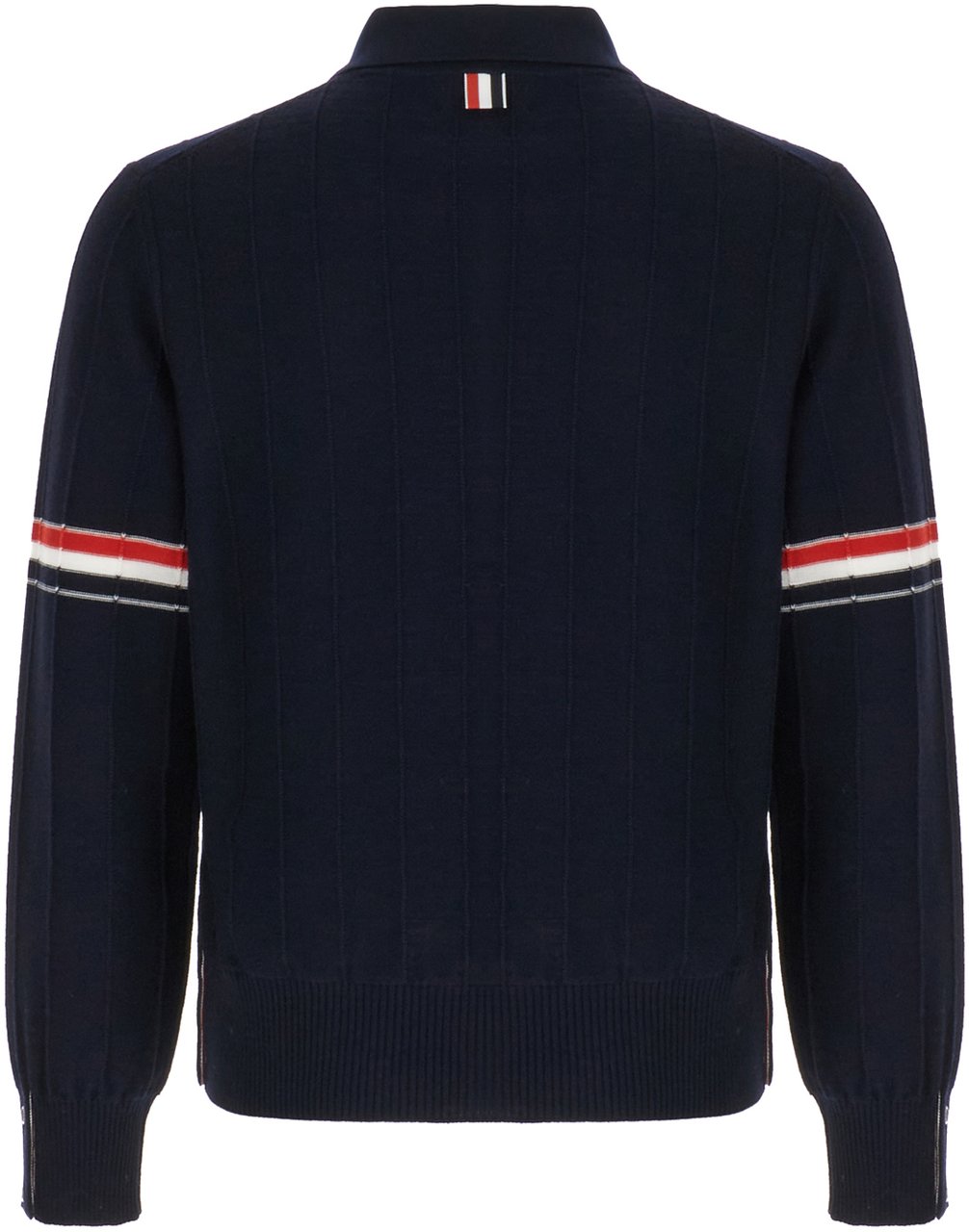 Thom Browne Thom Browne Midnight blue wool sweater Blauw