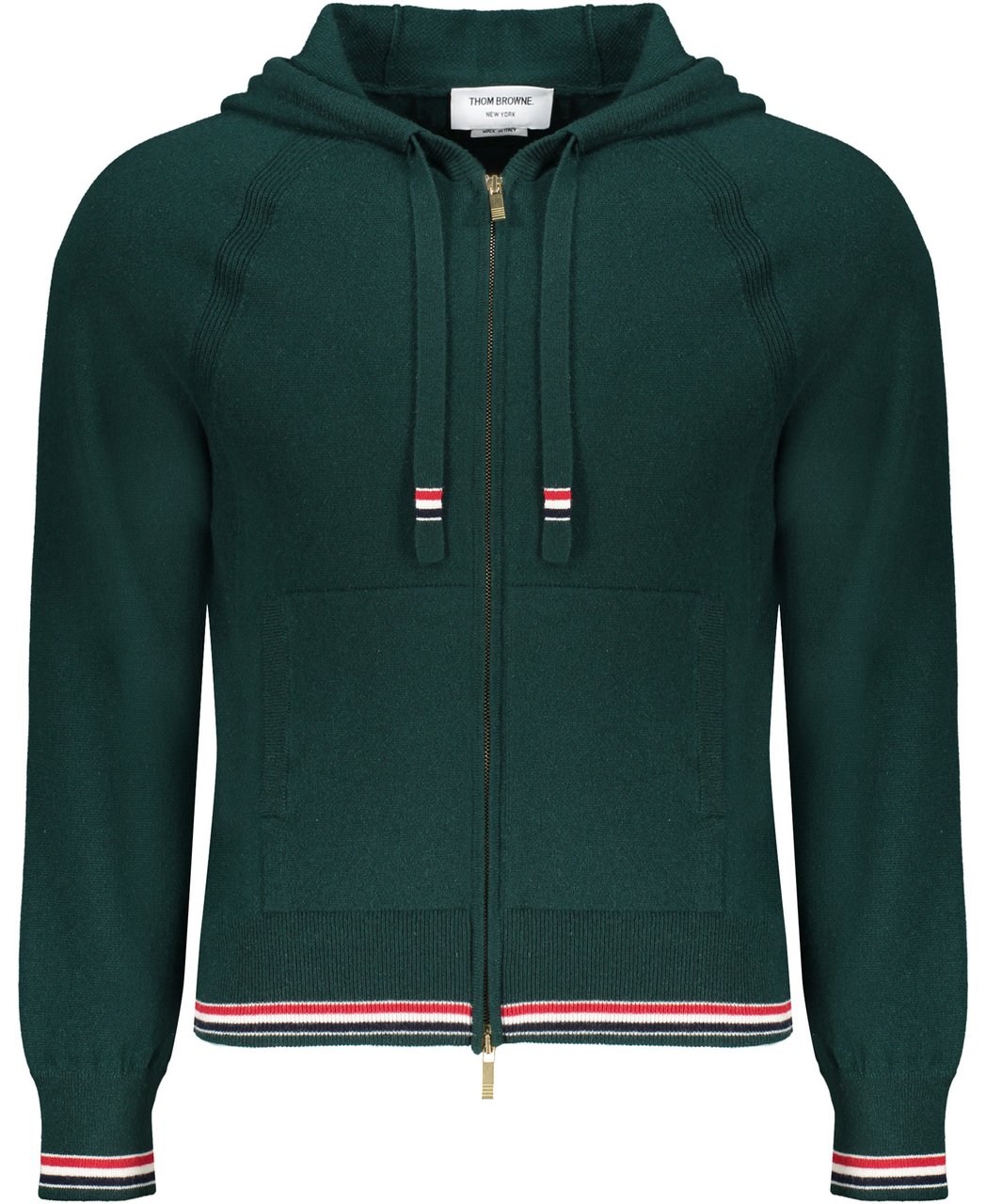 Thom Browne Zipped cardigan Groen