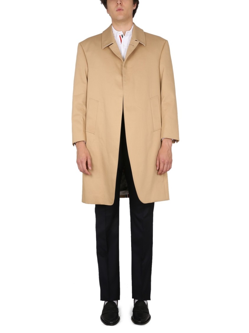 Thom Browne Cotton Coat Bruin