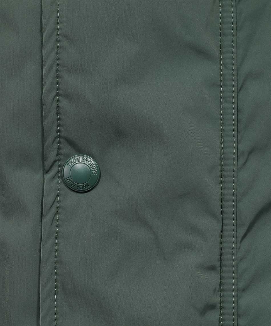 Thom Browne Technical fabric parka Groen
