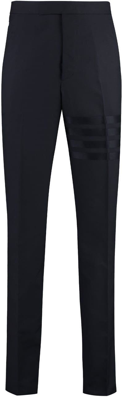 Thom Browne Wool tailored trousers Navy