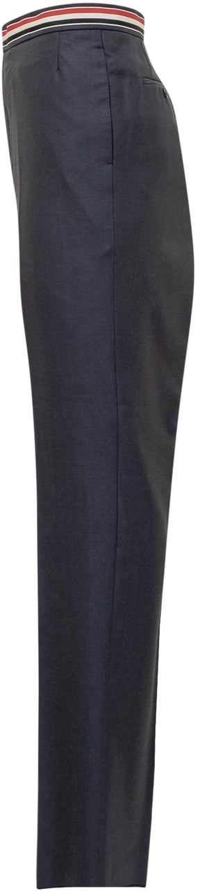 Thom Browne Pantalone con Tricolore Blauw