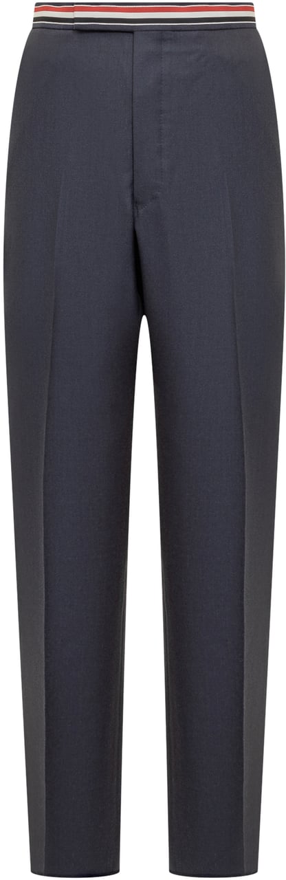 Thom Browne Pantalone con Tricolore Blauw