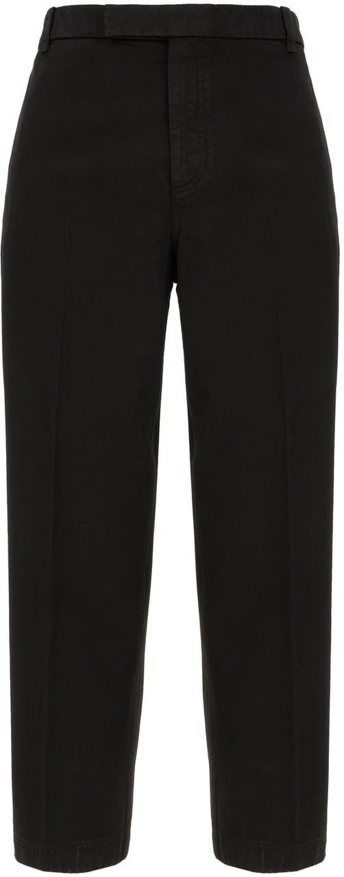 Thom Browne Thom Browne Black cotton pants Zwart