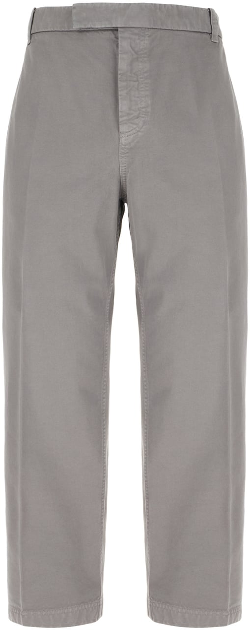 Thom Browne Thom Browne Grey cotton chino pants Grijs