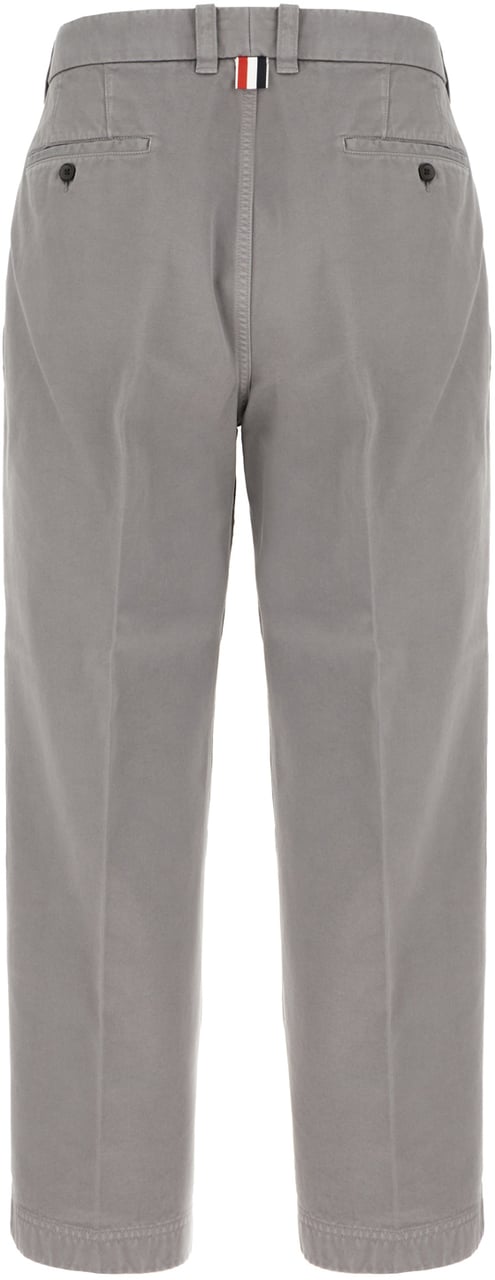 Thom Browne Thom Browne Grey cotton chino pants Grijs
