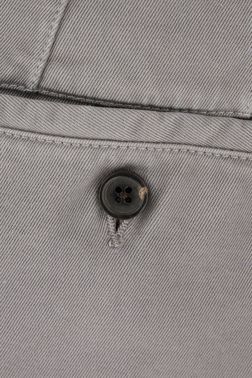 Thom Browne Thom Browne Grey cotton chino pants Grijs
