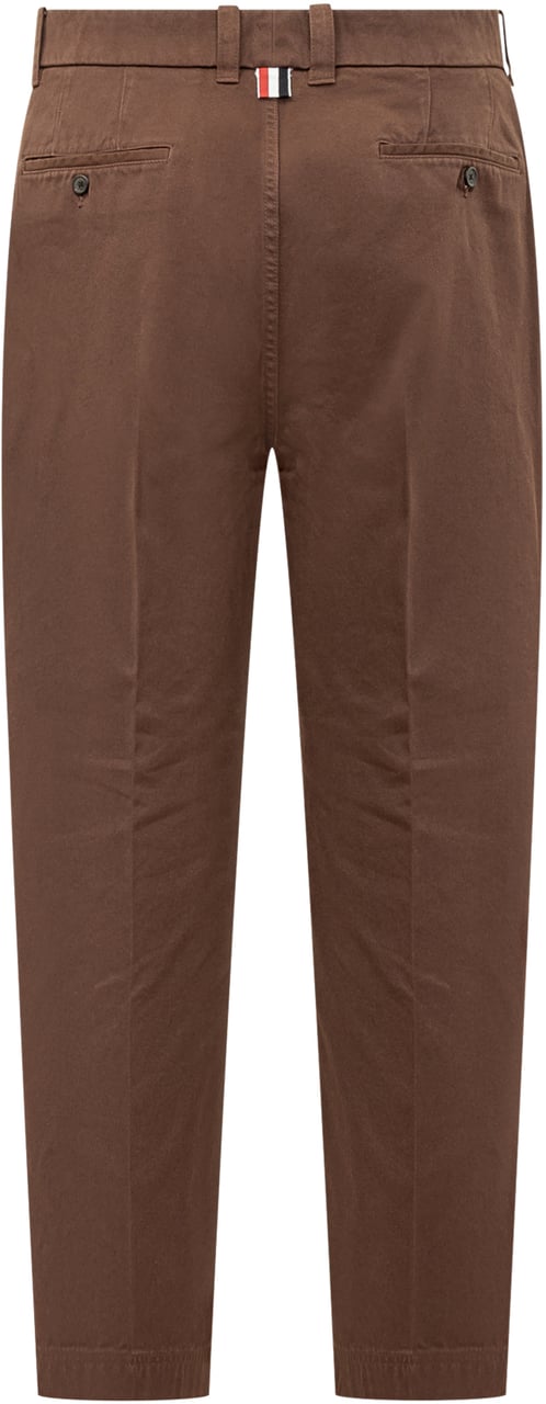 Thom Browne Thom Browne Brown cotton pants Bruin