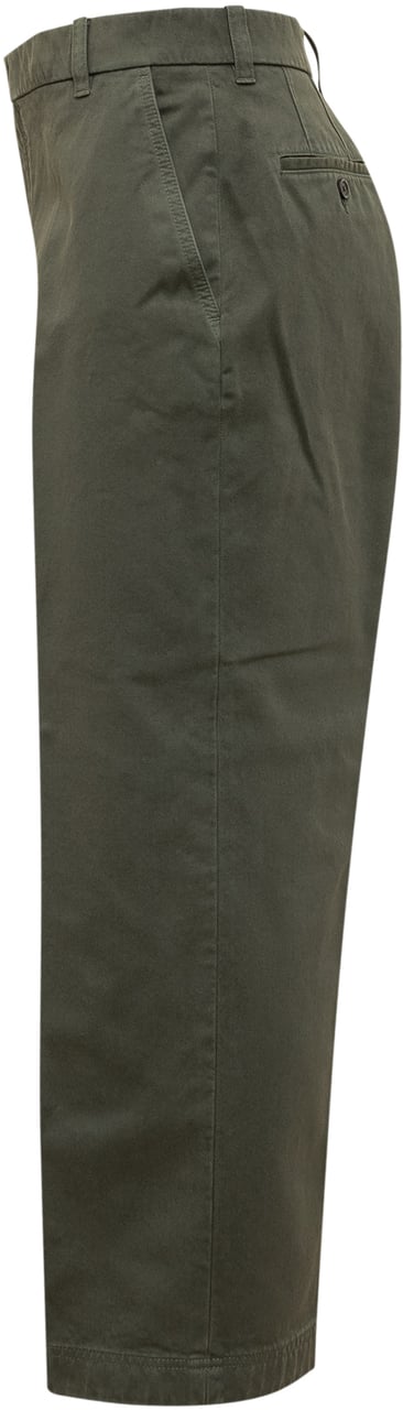 Thom Browne Thom Browne Green cotton pants Groen