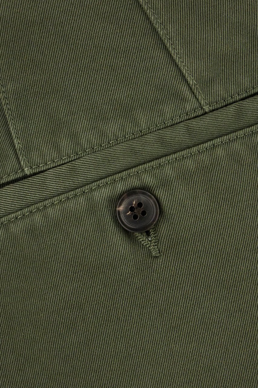 Thom Browne Thom Browne Green cotton pants Groen