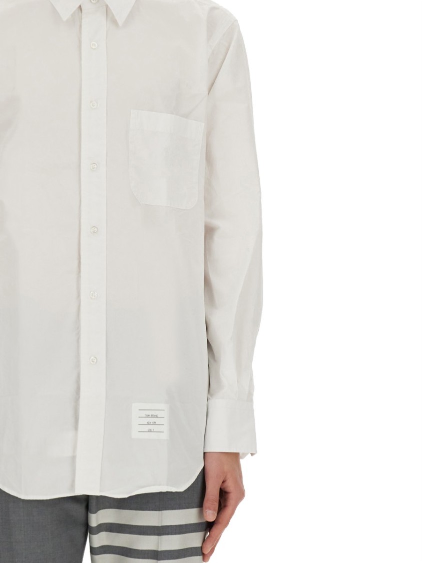 Thom Browne Button Down Shirt Wit