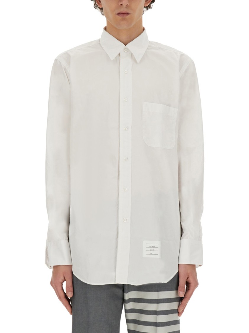 Thom Browne Button Down Shirt Wit