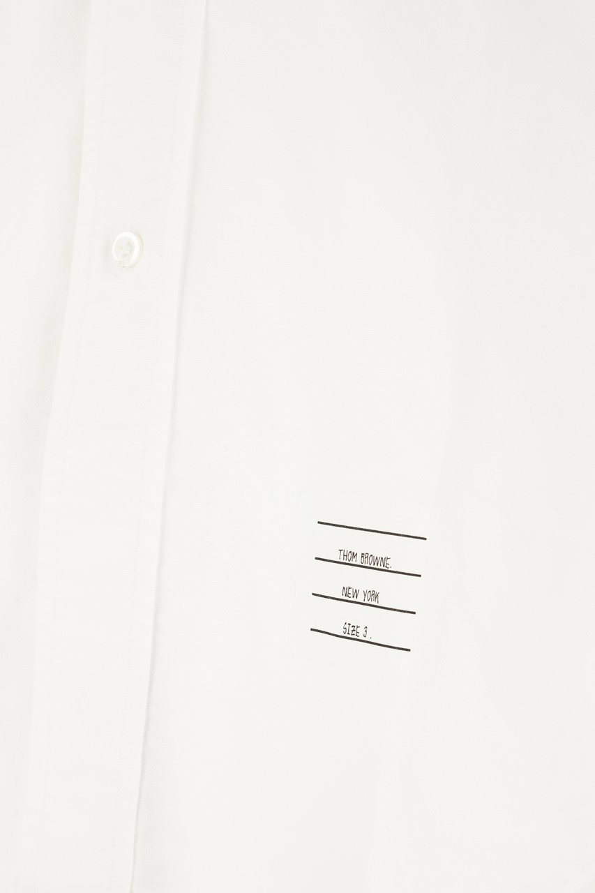 Thom Browne Thom Browne White cotton shirt Wit