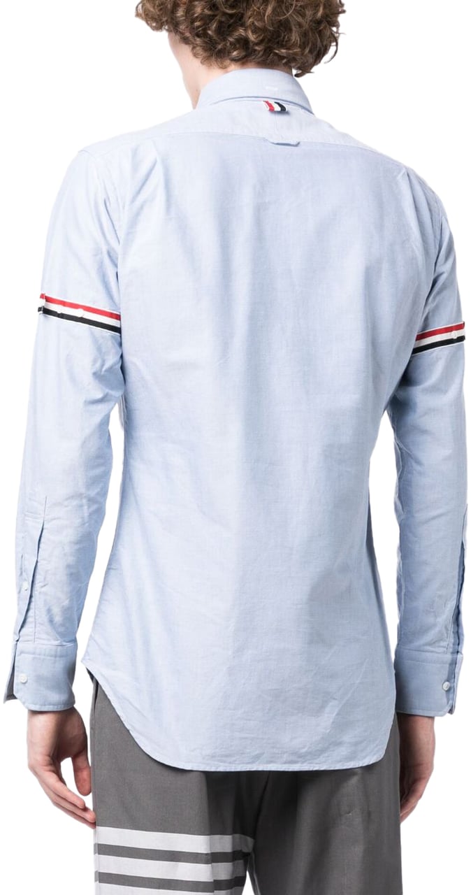 Thom Browne Shirts Clear Blue Blauw