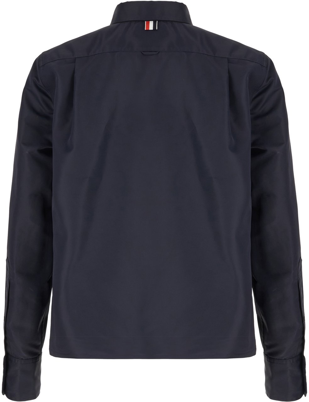 Thom Browne Navy blue nylon jacket Blauw