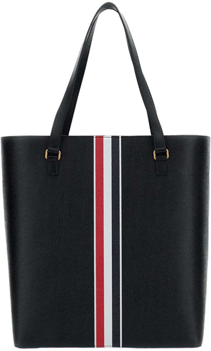 Thom Browne Vertical Tote Bag Zwart