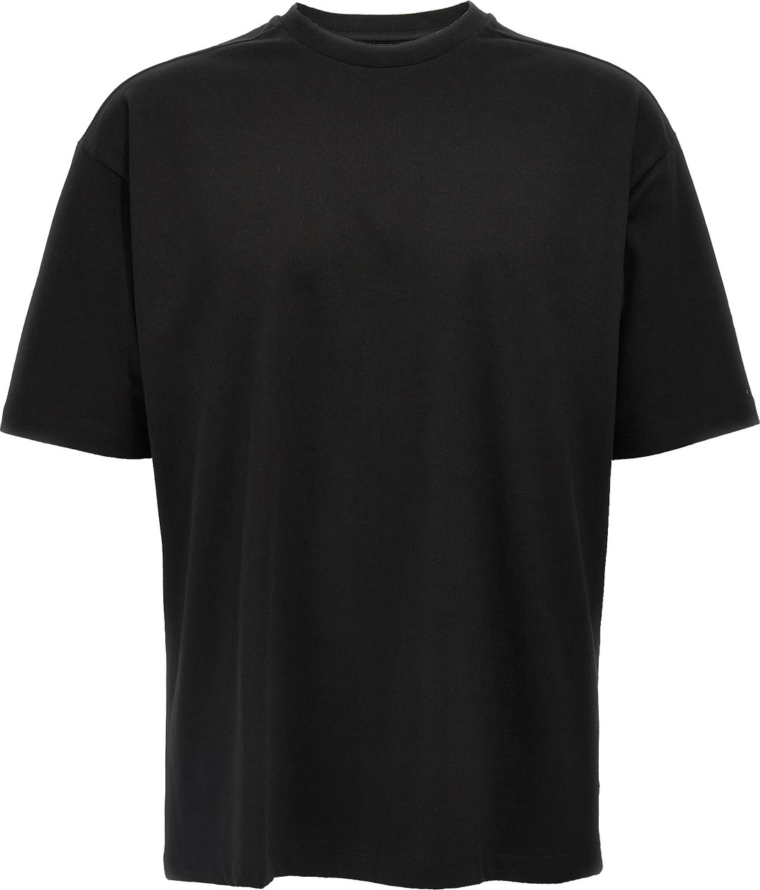 Thom Krom Black Cotton T-Shirt Zwart
