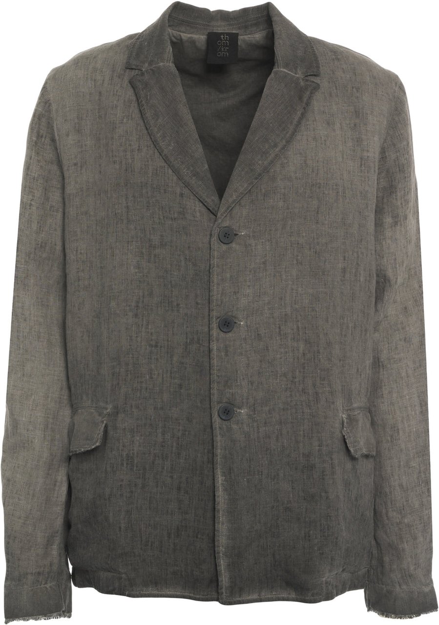 Thom Krom Linen blazer Zwart