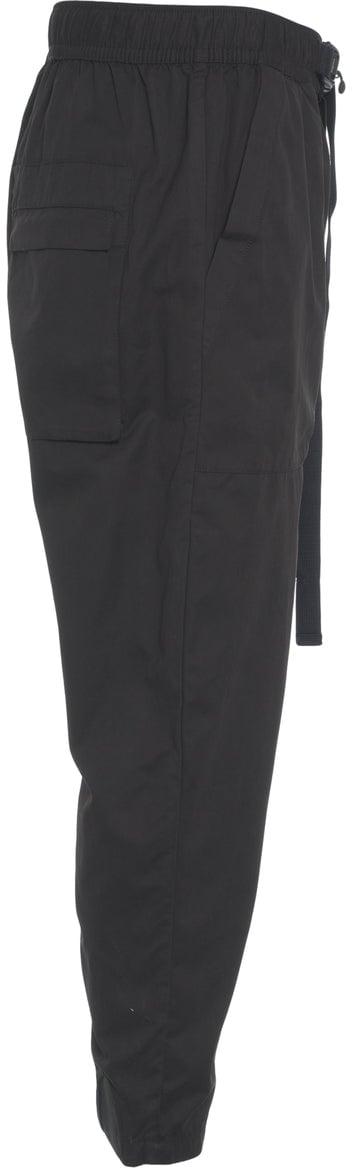 Thom Krom Cargo pants with buckle closure Zwart