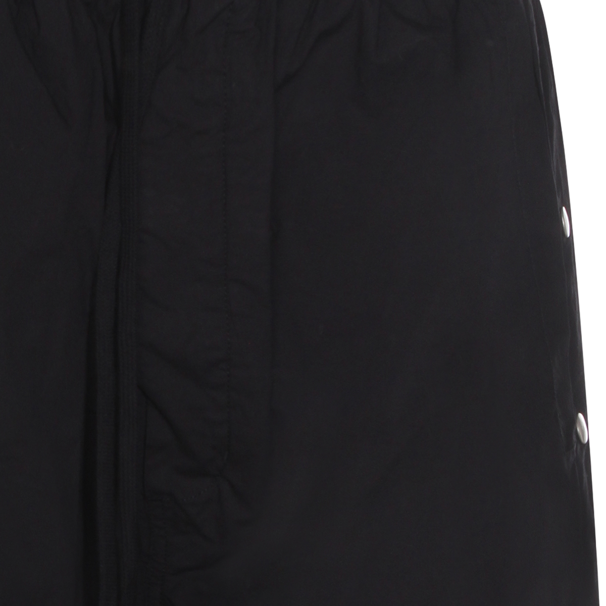 Thom Krom Minimalist Black Shorts with Clean Silhouette Zwart