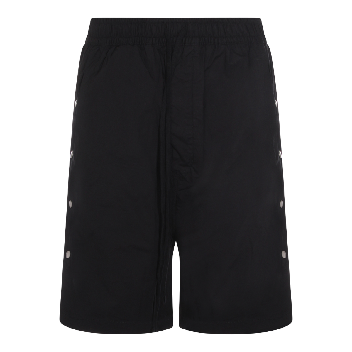 Thom Krom Minimalist Black Shorts with Clean Silhouette Zwart