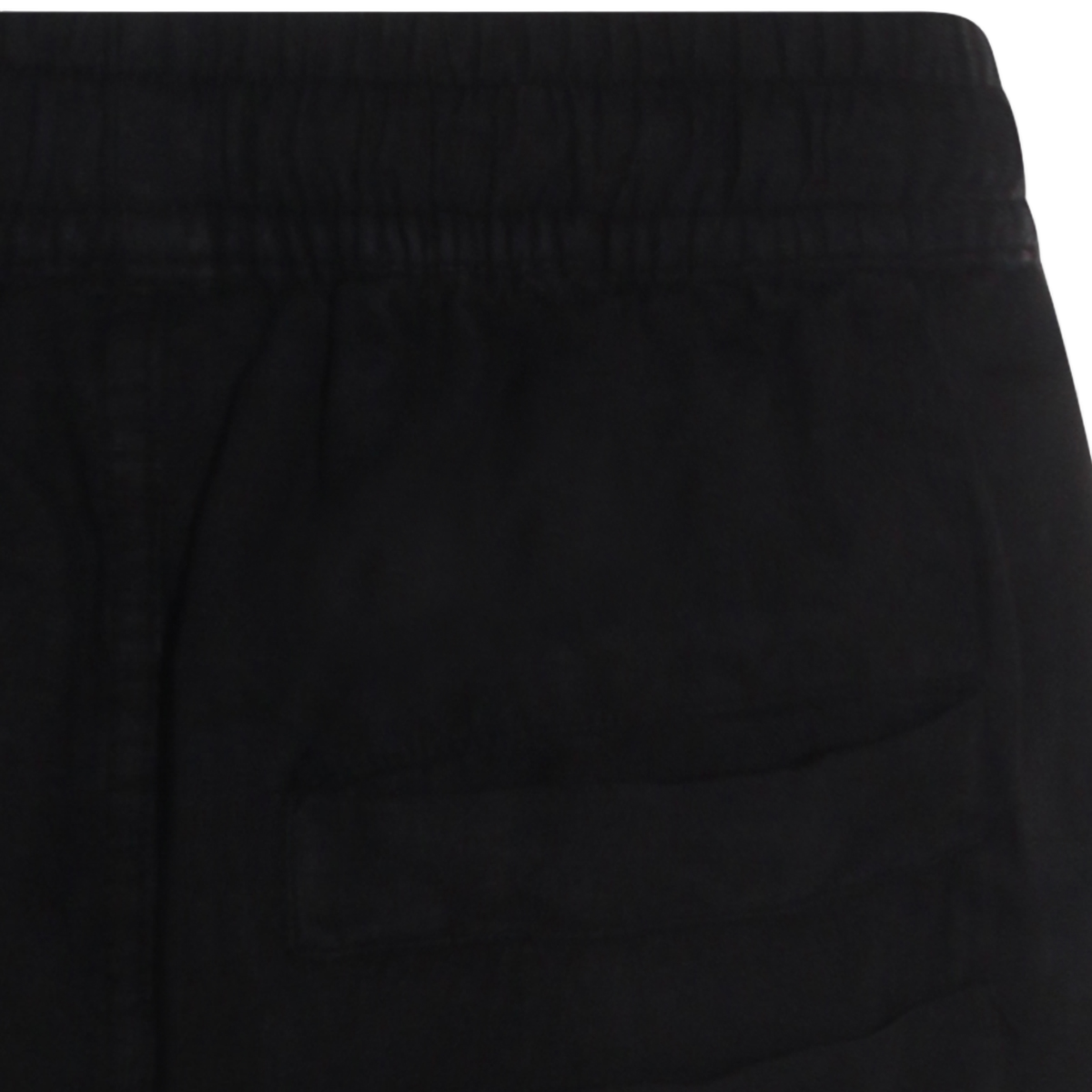 Thom Krom Straight-Leg Black Trousers with Minimalist Design Zwart