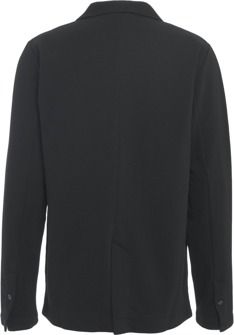 Thom Krom Knit single-breasted blazer Zwart