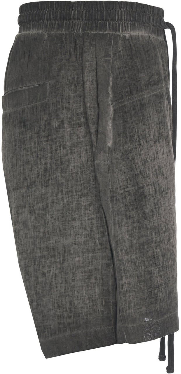 Thom Krom Linen bermuda Grijs