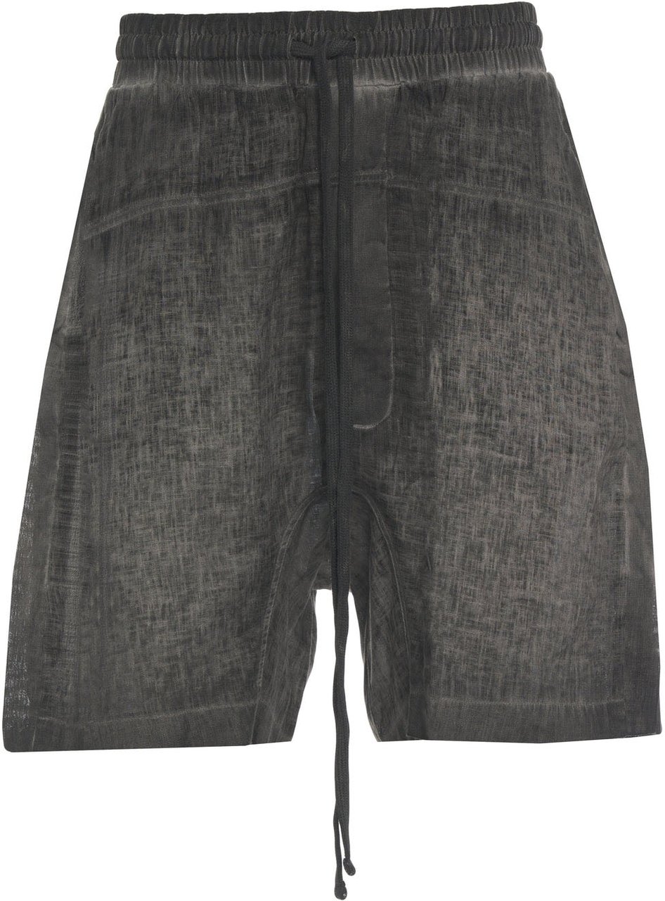 Thom Krom Linen bermuda shorts Grijs