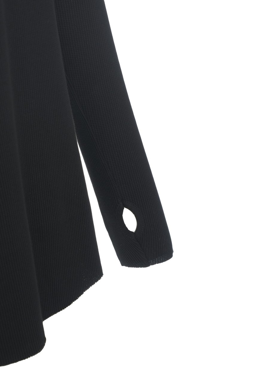 Thom Krom Knit sweater with thumbholes Zwart