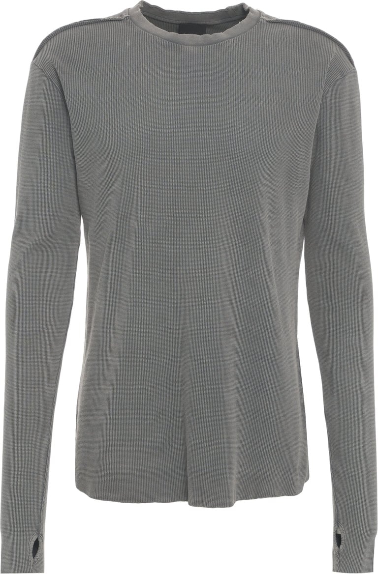 Thom Krom Knit sweater with thumbholes Beige