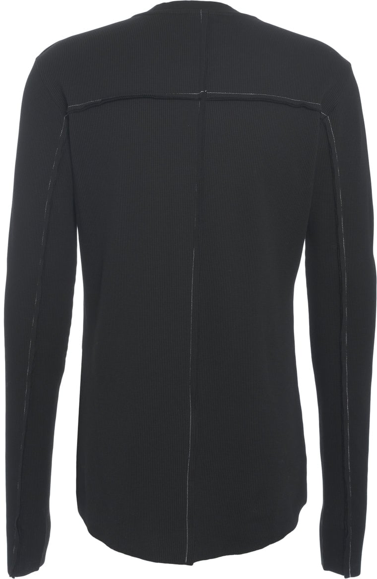 Thom Krom Knit sweater with thumbholes Zwart