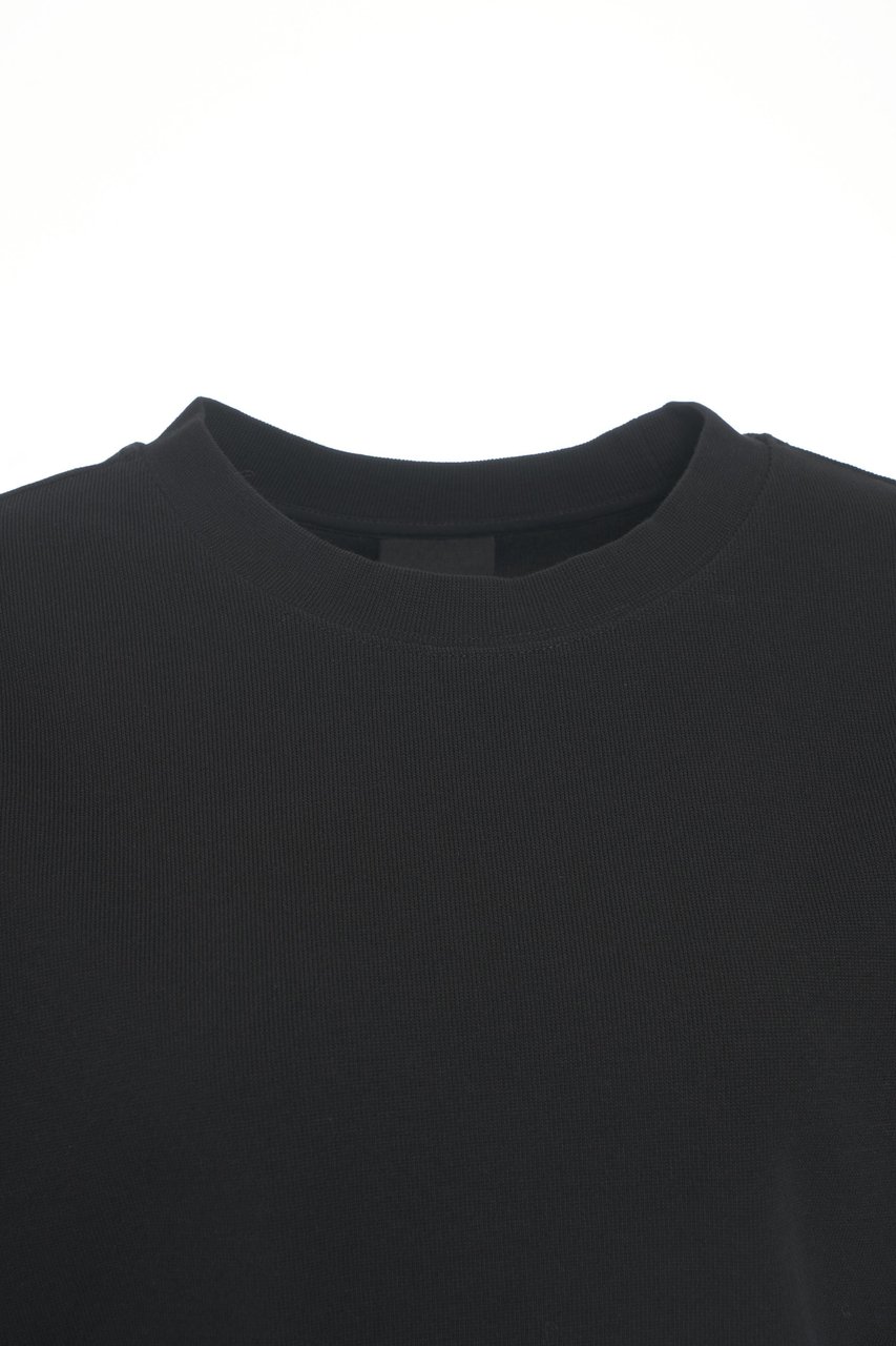 Thom Krom Short sleeved sweatshirt Zwart