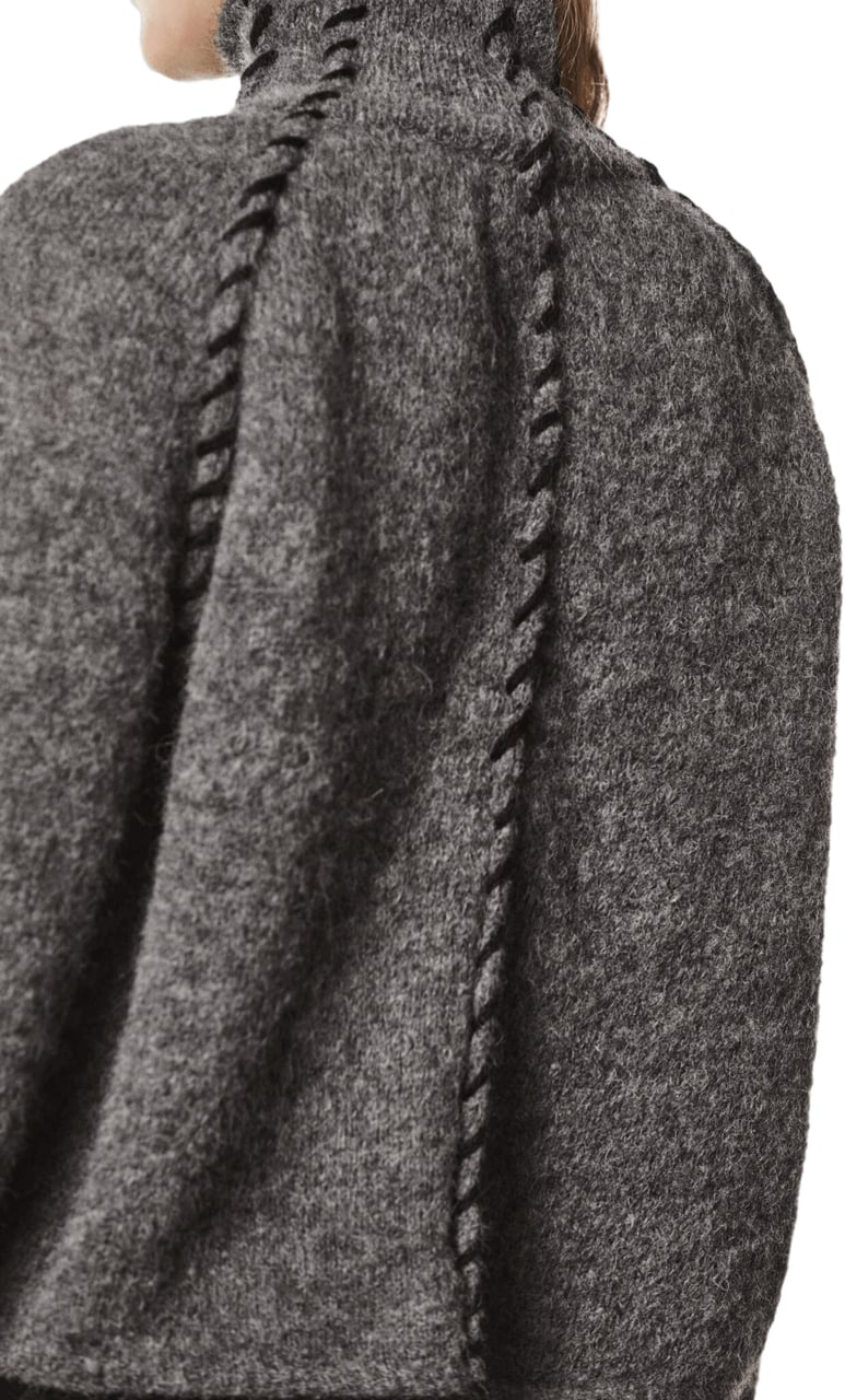 Thom Krom Rollneck Grijs