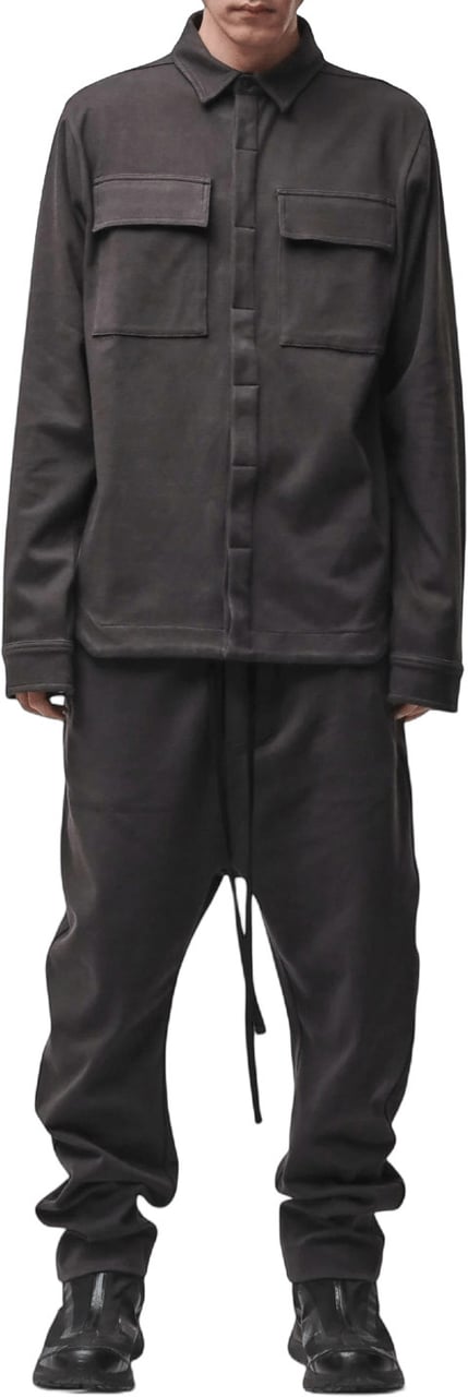 Thom Krom M H 183 SHIRT Donkergrijs
