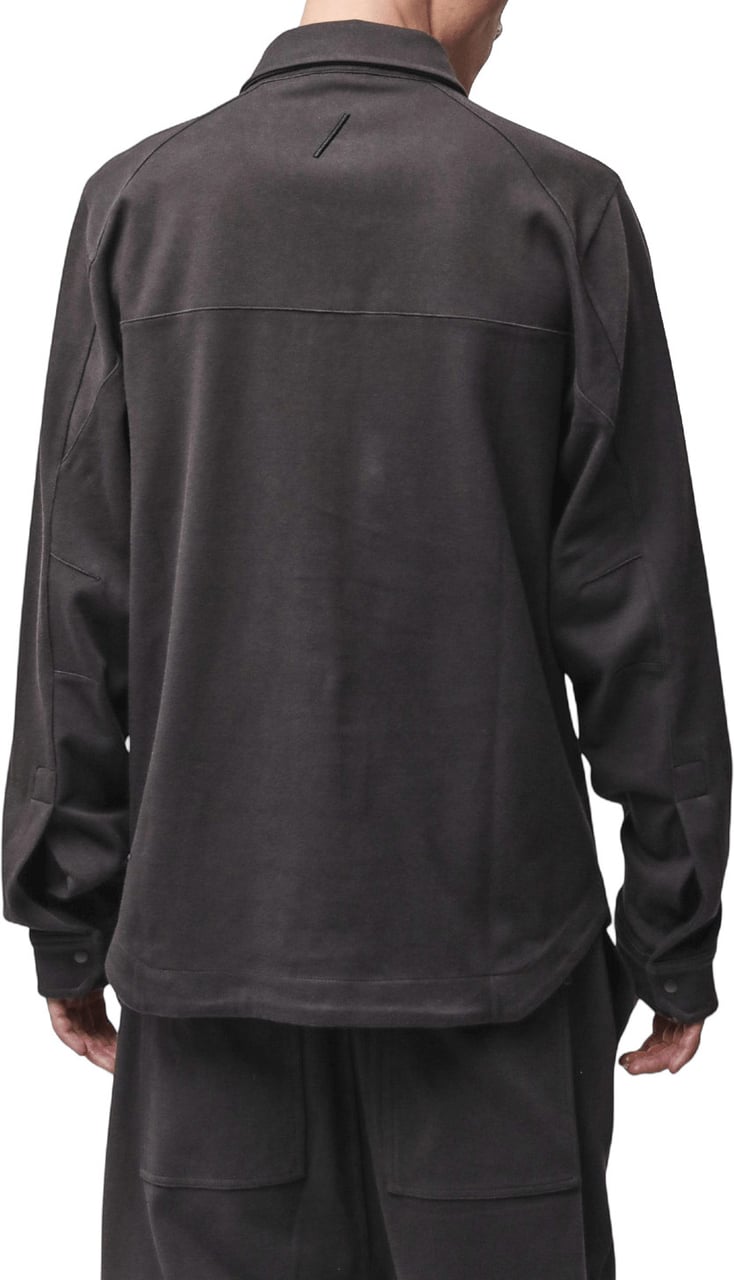 Thom Krom M H 183 SHIRT Donkergrijs