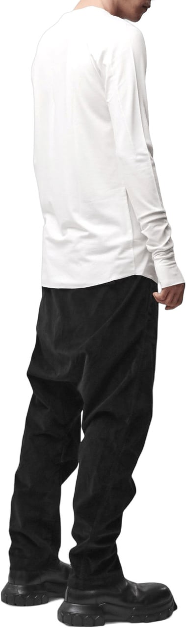 Thom Krom M TS 970 LONG SLEEVE T-SHIRT Wit