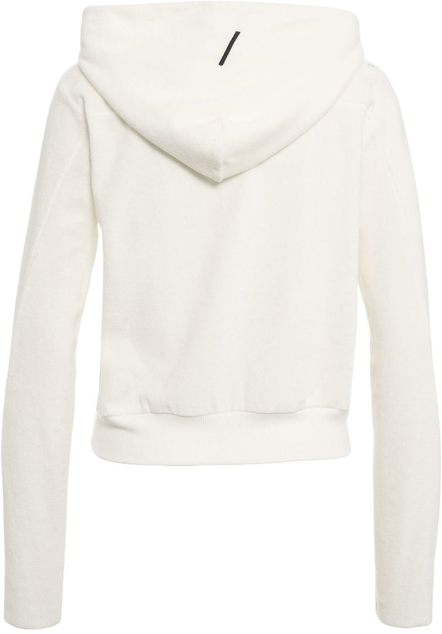 Thom Krom Terry cloth hoodie Wit