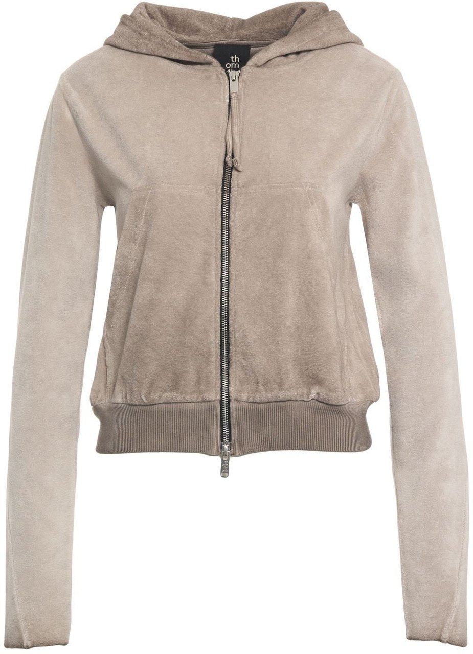 Thom Krom Terry cloth hoodie Grijs